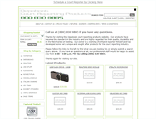 Tablet Screenshot of depobookproducts.com